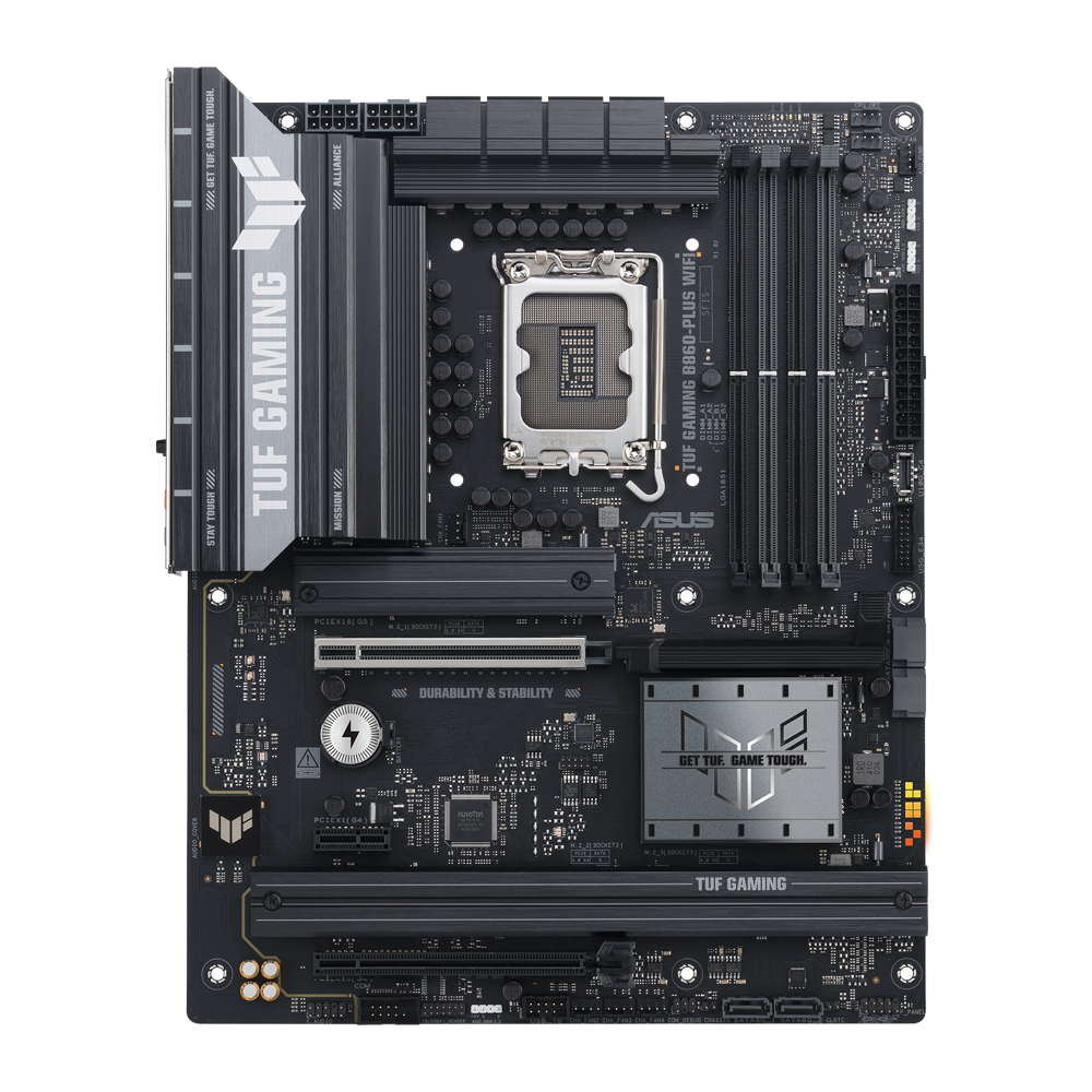 ASUS TUF GAMING B860-PLUS WIFI DDR5 Gaming Motherboard - Black