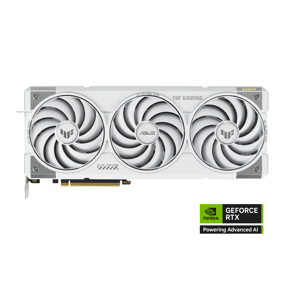 ASUS TUF Gaming GeForce RTX 5070 Ti 16GB OC Graphic Card - White