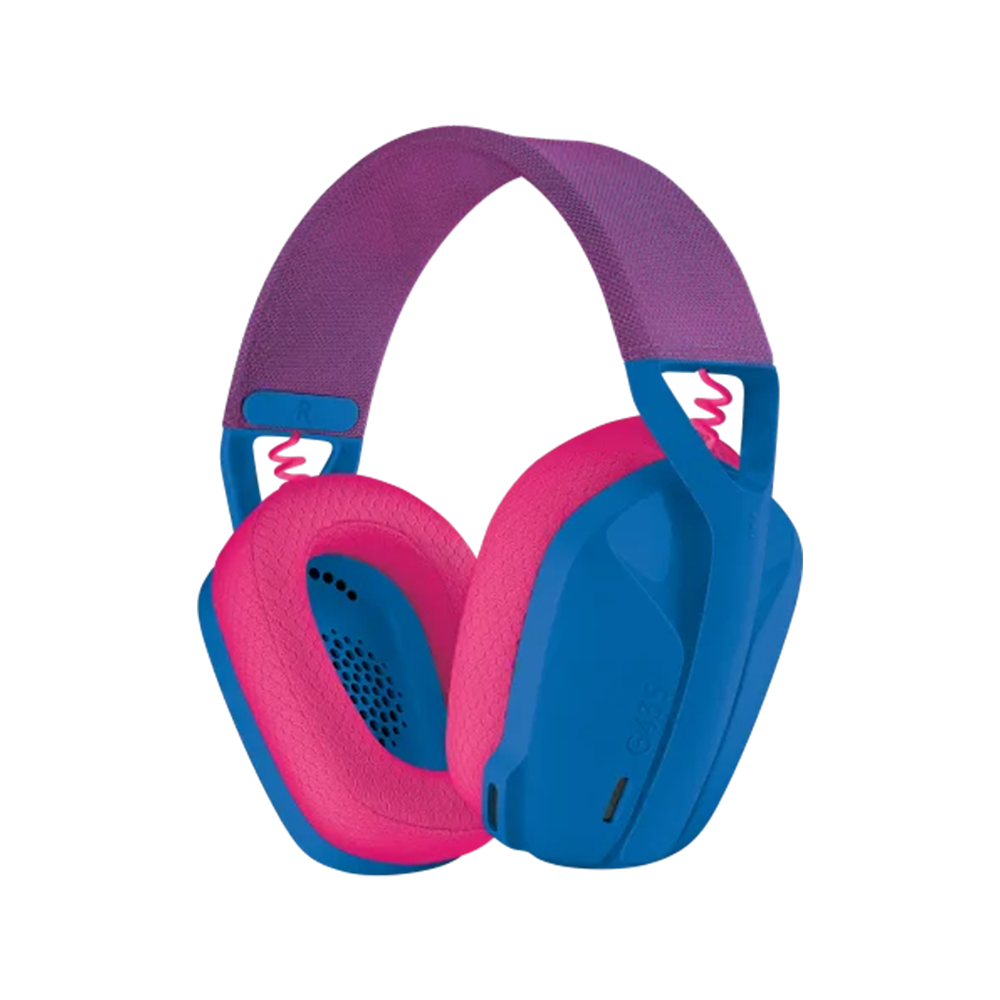 Logitech G435 LIGHTSPEED Wireless Gaming Headset - Blue/Raspberry