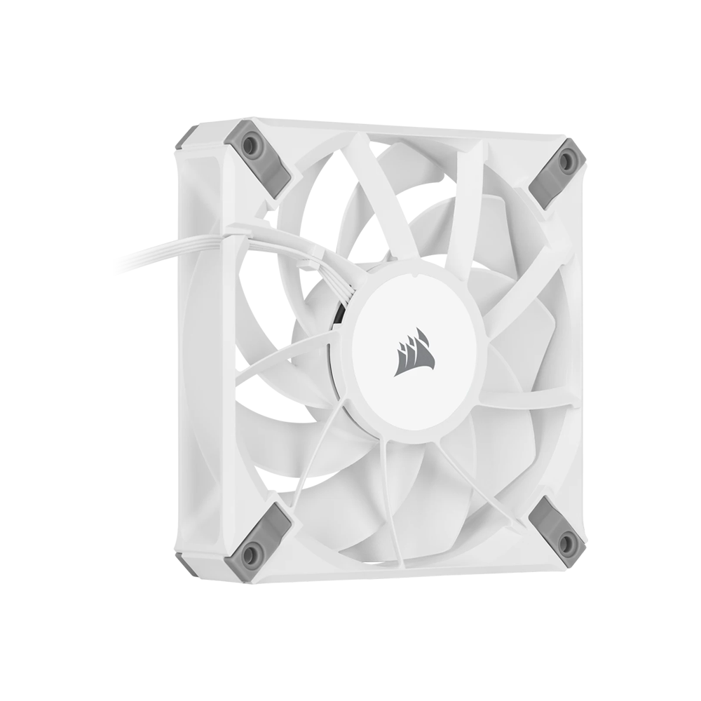 CORSAIR AF120 ELITE High-Performance 120mm PWM Case Fan - White