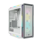 CORSAIR iCUE 5000T RGB Tempered Glass Mid-Tower ATX Case - White