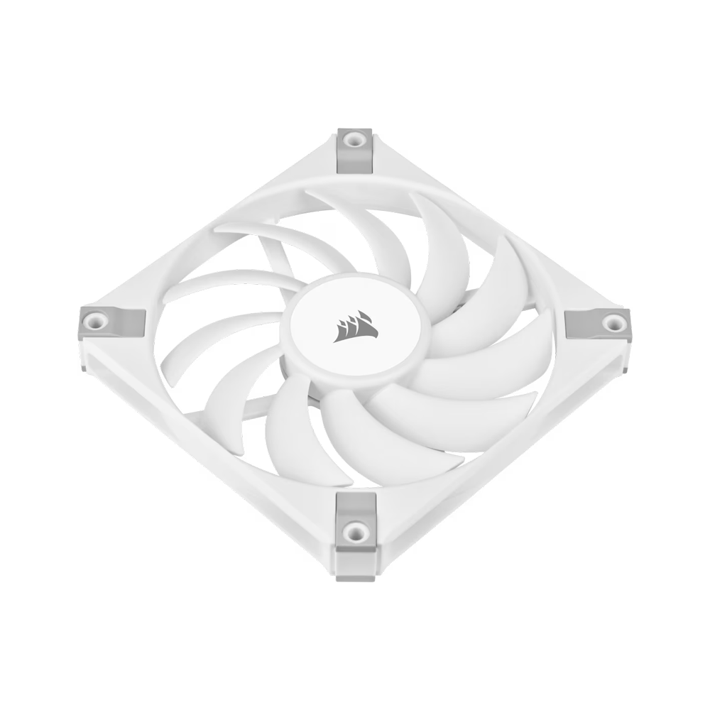 CORSAIR AF120 SLIM Fluid Dynamic Bearing Fan Single Pack - White