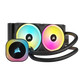 Corsair iCUE LINK H100i RGB 240mm AIO Liquid CPU Cooler - Black