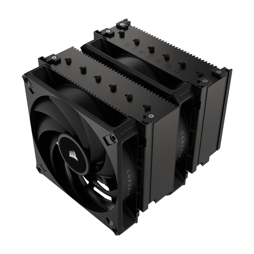 CORSAIR A115 Twin Tower CPU Air Cooler - Black