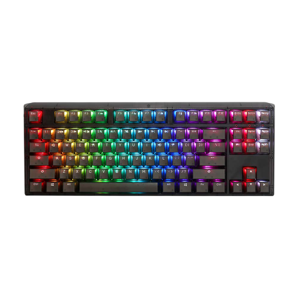 DUCKY ONE 3 TKL HOT SWAP Red Switch Wired RGB Mechanical Gaming Keyboard - Aura Black