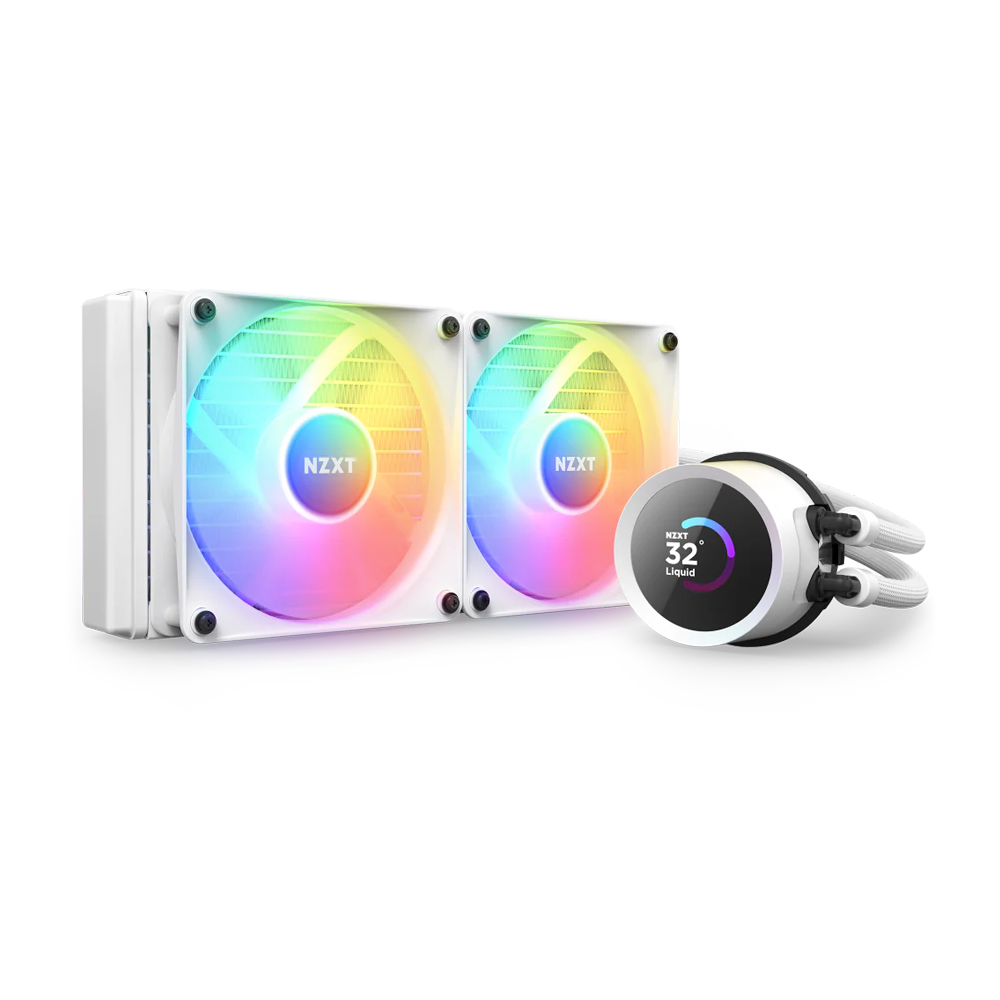 NZXT Kraken 240 RGB 240mm AIO liquid cooler - White