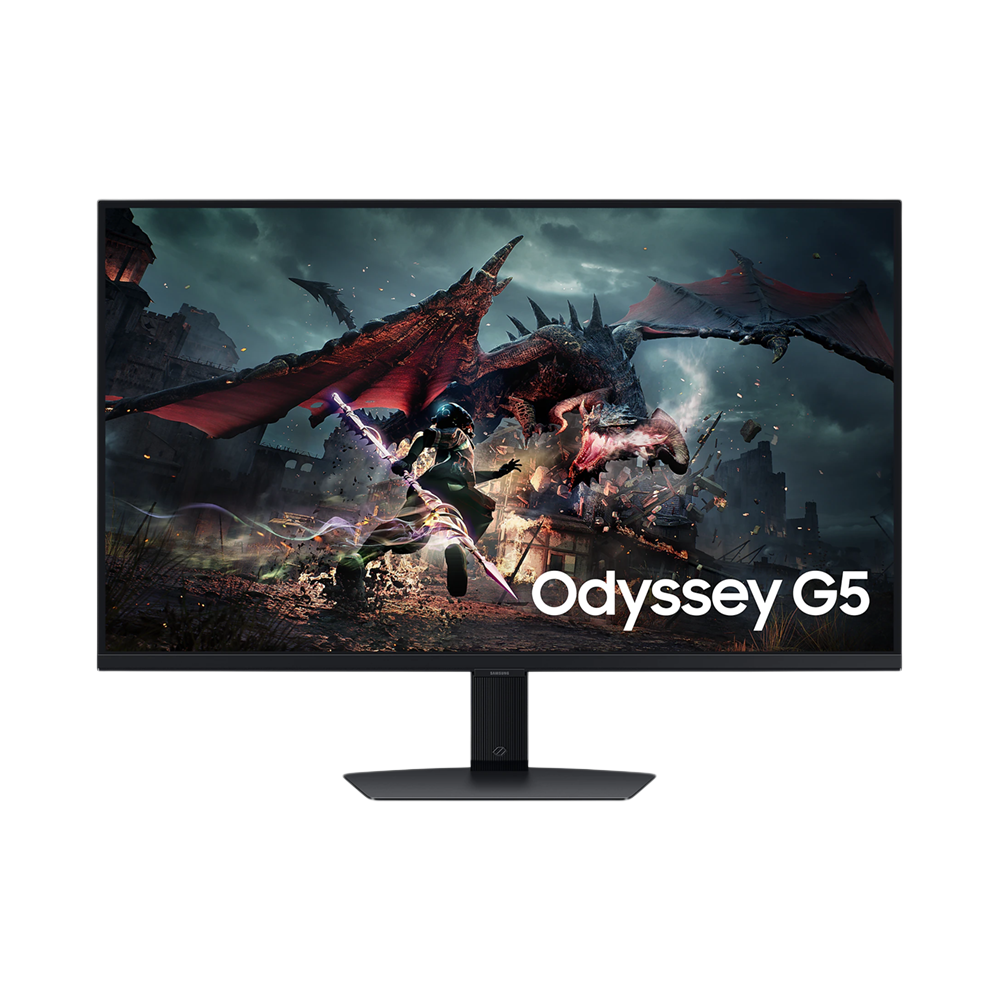 SAMSUNG ODYSSEY 32 Inch G5 G50D QHD 180Hz Gaming Monitor - Black