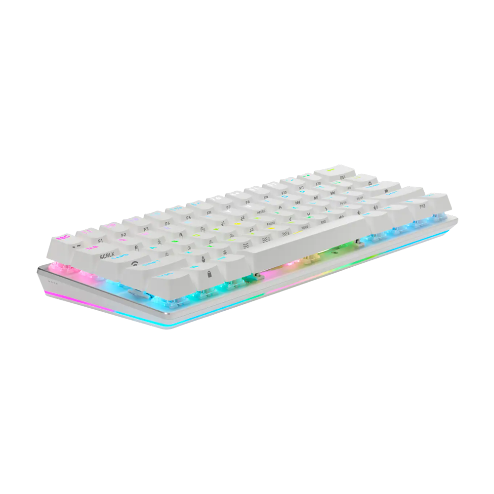 CORSAIR K70 PRO MINI RGB Wireless Mechanical Keyboard - White