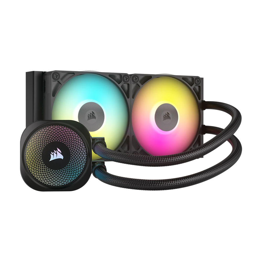 CORSAIR iCUE LINK TITAN 240 RX RGB AIO Liquid CPU Cooler - Black