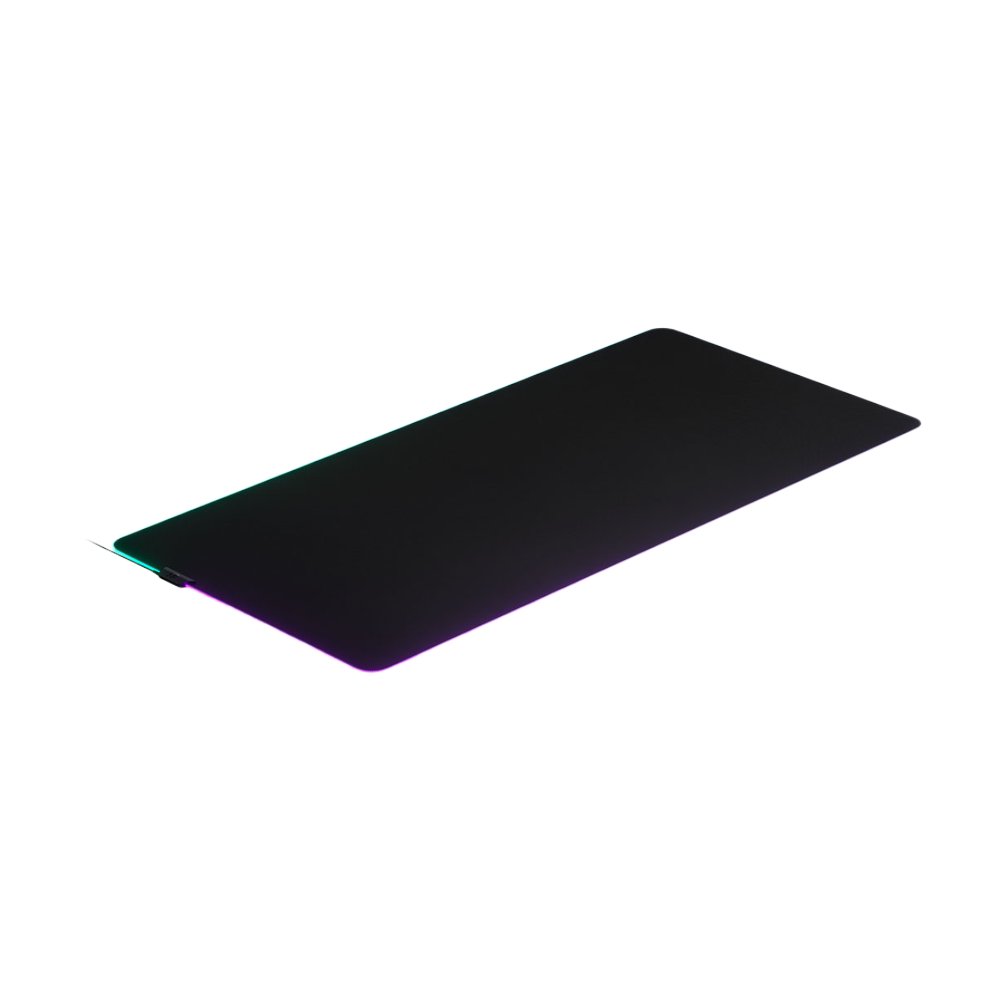 STEELSERIES QCK Prism Cloth RGB Gaming 3XL Mousepad - Black