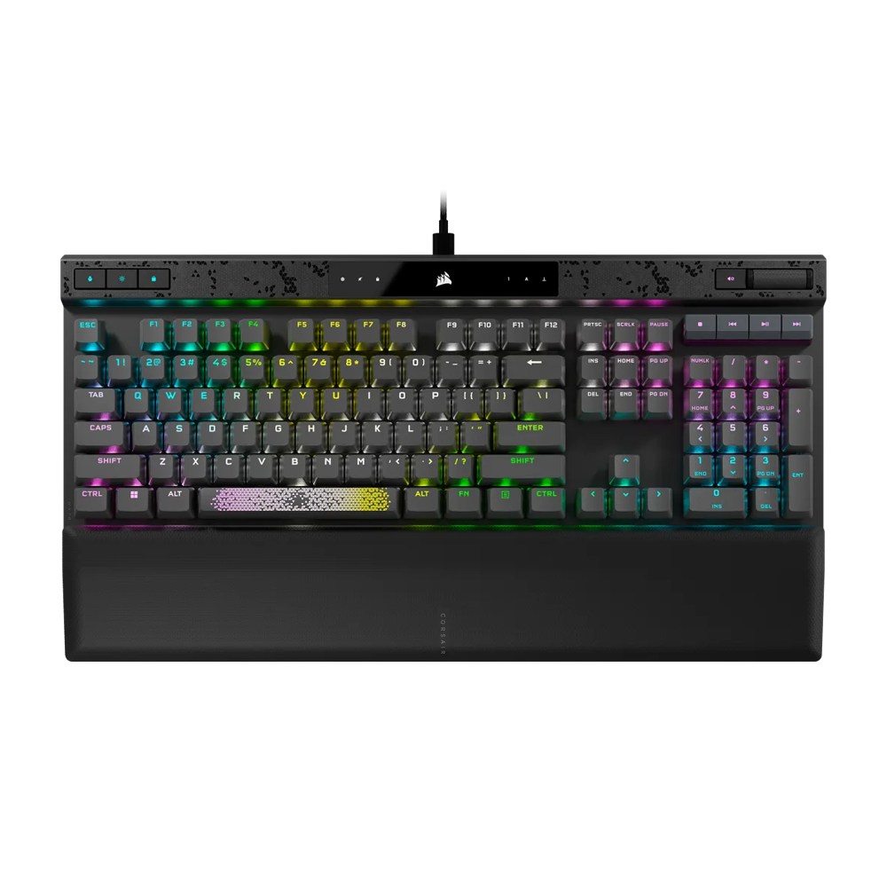 CORSAIR K70 MAX RGB Wired Magnetic-Mechanical Gaming Keyboard - Black