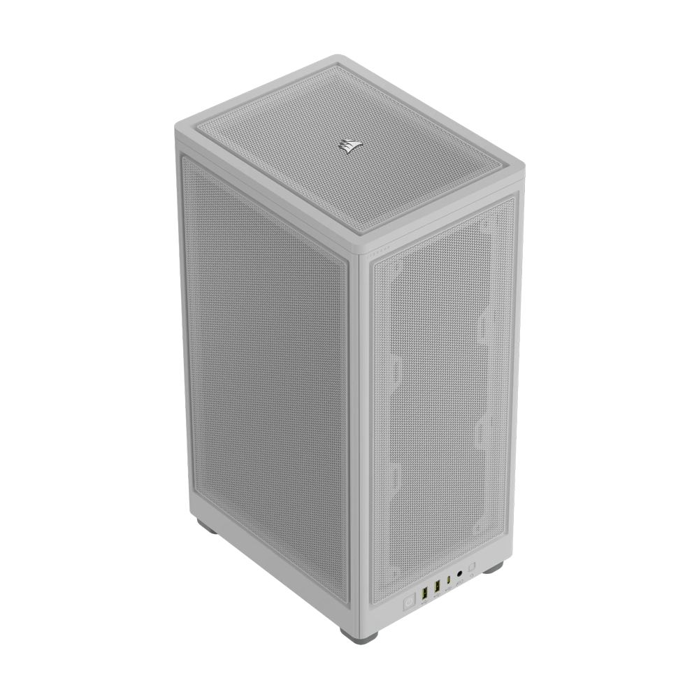 CORSAIR 2000D AIRFLOW Mini-ITX PC Case - White