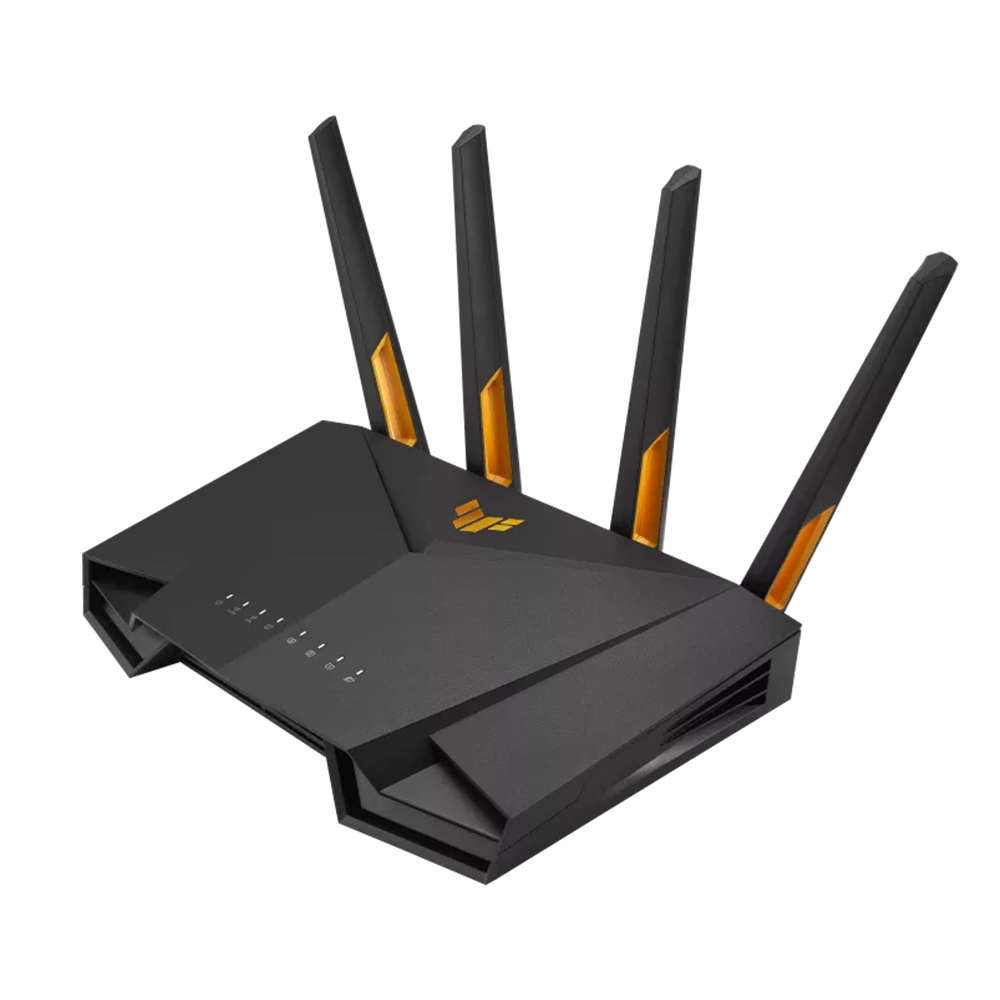 ASUS TUF Gaming AX3000 V2 Dual Band WiFi 6 Gaming Router with Mobile Game Mode - Black