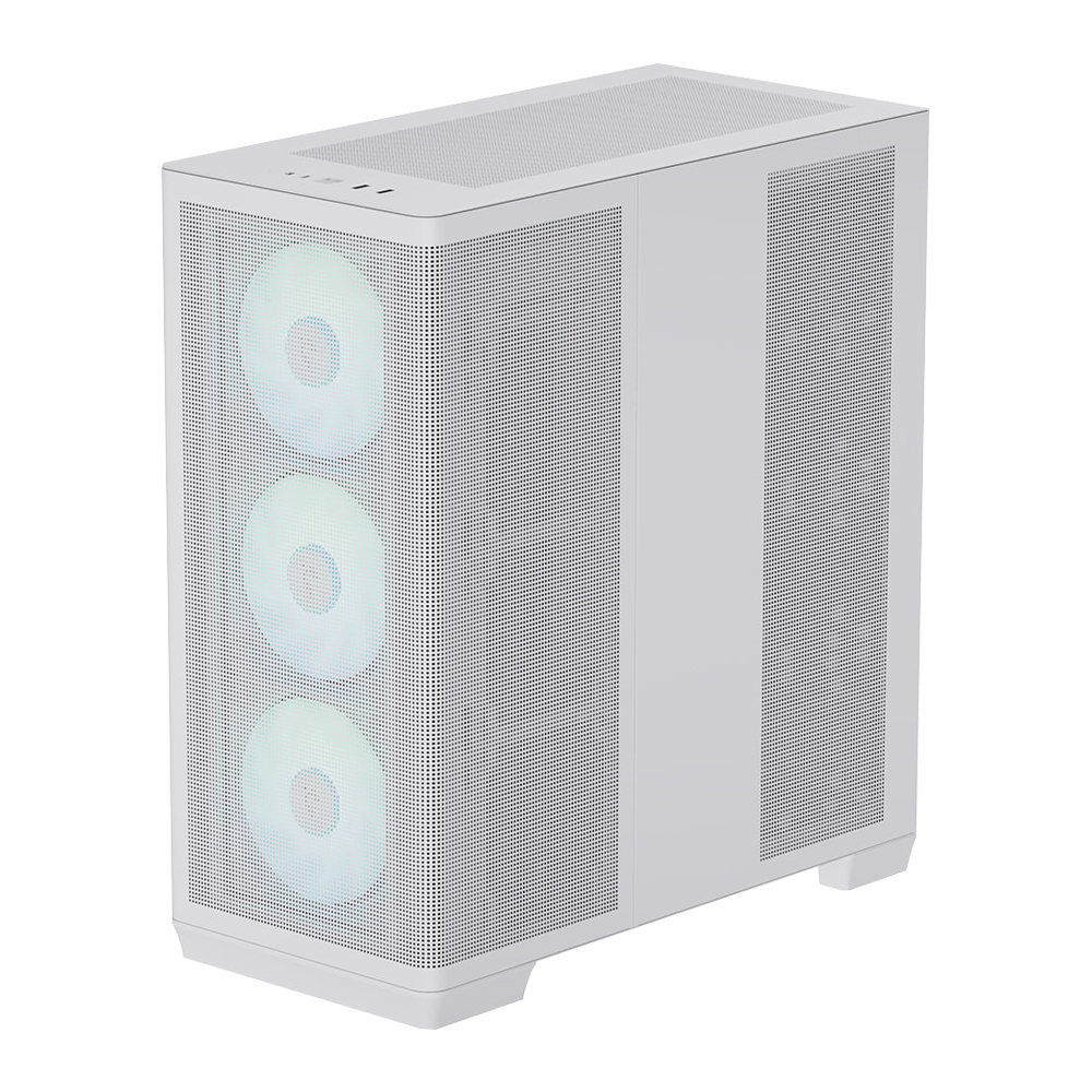 APNX CREATOR C1 V1 ARGB Fan x 4 Mid Tower Case - White
