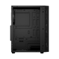 FSP CMT192 Tempered Glass USB 3.0 4 RGB Fans Mid Tower Case - Black