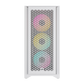 CORSAIR 4000D RGB Airflow Case - White
