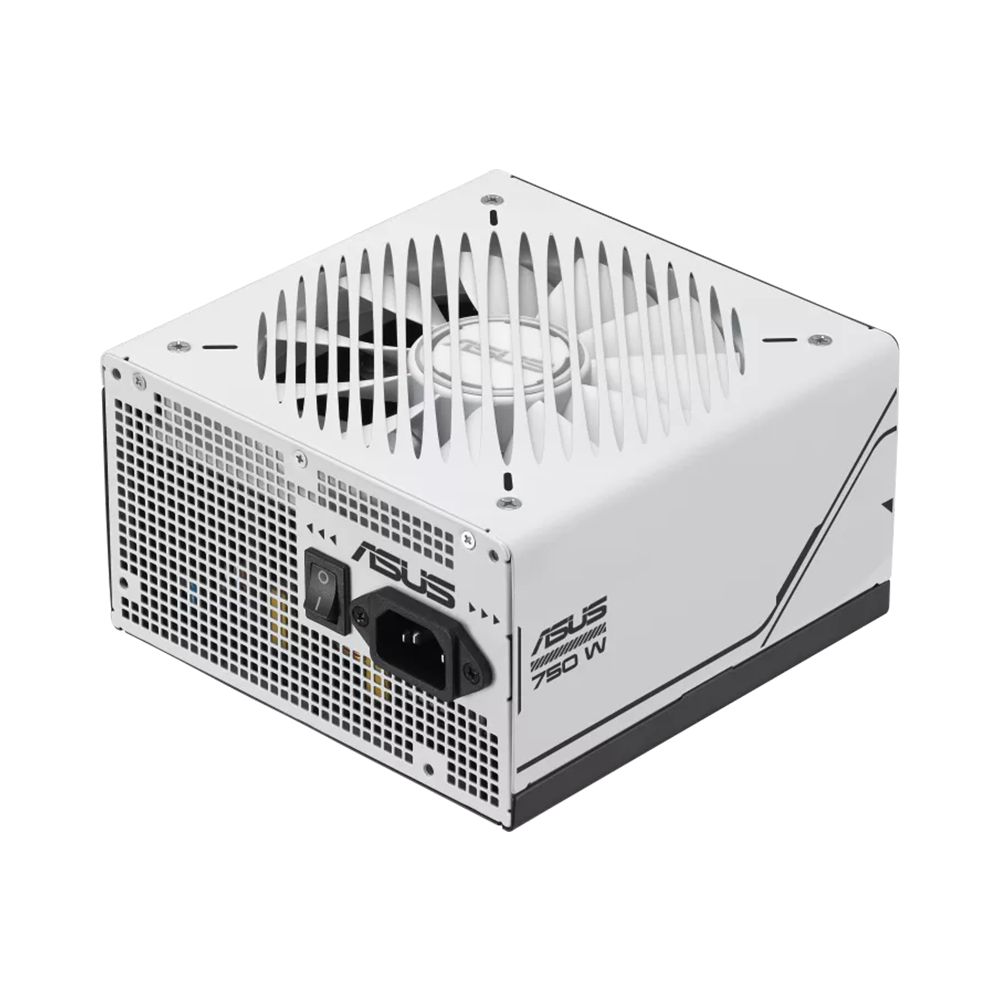 ASUS PRIME 750W 80 Plus Gold Fully Modular Power Supply - White