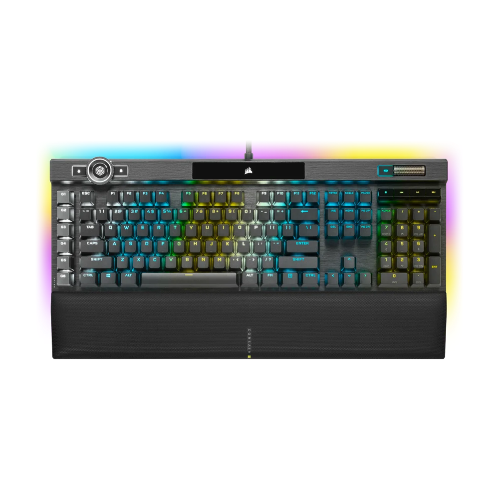 CORSAIR K100 RGB Wired Mechanical Gaming Keyboard - Black