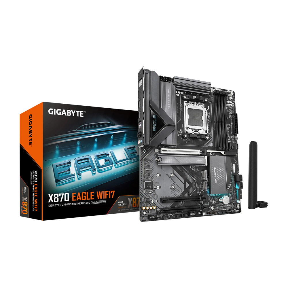 GIGABYTE X870 EAGLE WIFI7 1.1 DDR5 Motherboard - Black