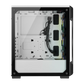 CORSAIR iCUE 220T RGB Mid Tower Case - White