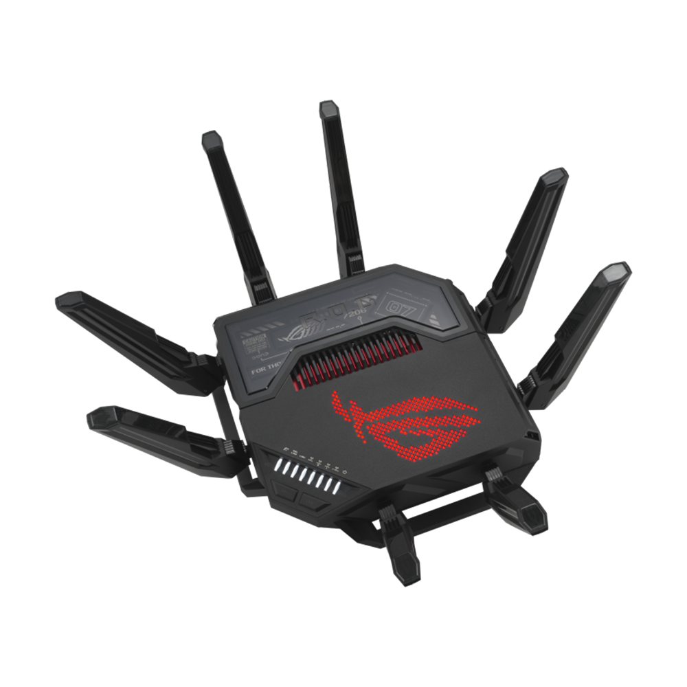 ASUS ROG Rapture GT-BE98 Quad-band WiFi 7 (802.11be) Gaming Router - Black