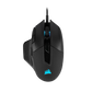 CORSAIR ICUE NIGHTSWORD RGB Wired Tunable FPS Mouse - Black