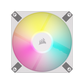 CORSAIR iCUE AF120 RGB SLIM 120mm PWM Single Pack - White