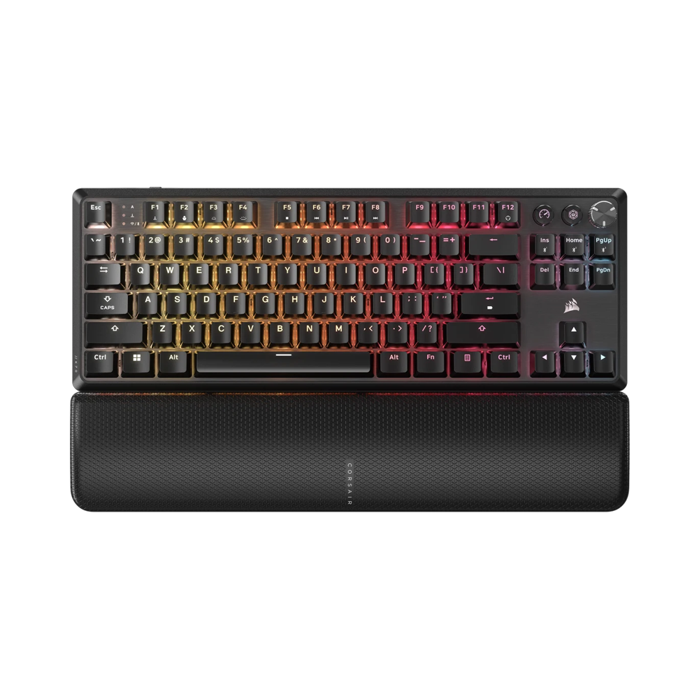 CORSAIR K70 CORE TKL RED RGB Wireless Mechanical Gaming Keyboard - Black