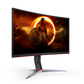 AOC C24G2 24 Inch 165Hz FHD Curved Gaming Monitor - Black