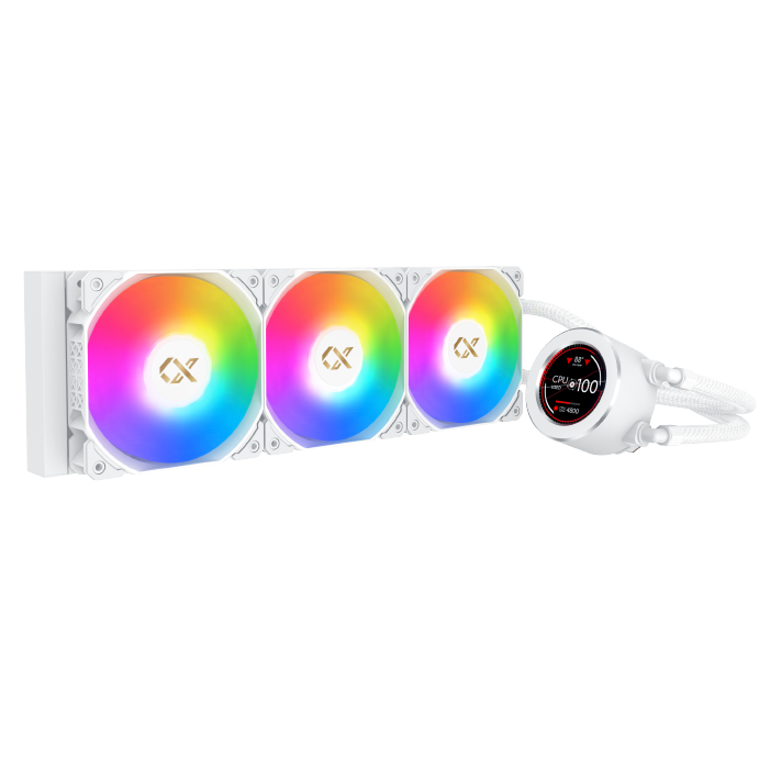 XIGMATEK Frozr-O II Artic 360 AIO ARGB CPU Liquid Cooler - White