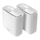 ASUS ZenWiFi AX XT8 - AX6600 Whole-Home Tri-band Mesh WiFi 6 System 2 Pack - White