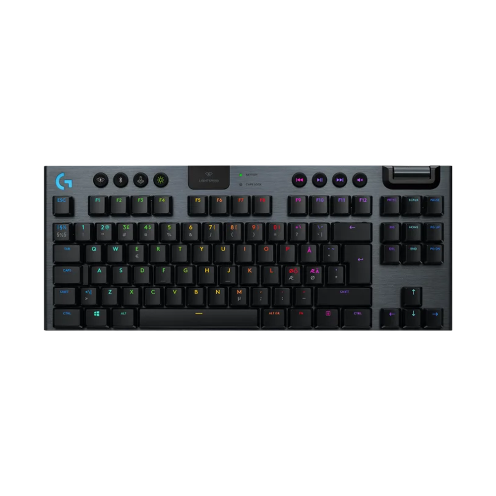 LOGITECH G915 TKL RGB Wireless Mechanical - Black