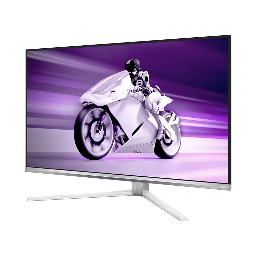 PHILIPS EVNIA UHD 4K 240Hz HDMI 2.1 x 2 QD OLED Gaming Monitor - White