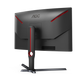 AOC CQ27G3S 27 Inch 165Hz QHD HDMI 2.0 1ms Curved Gaming Monitor - Black