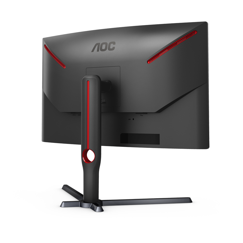 AOC CQ27G3S 27 Inch 165Hz QHD HDMI 2.0 1ms Curved Gaming Monitor - Black