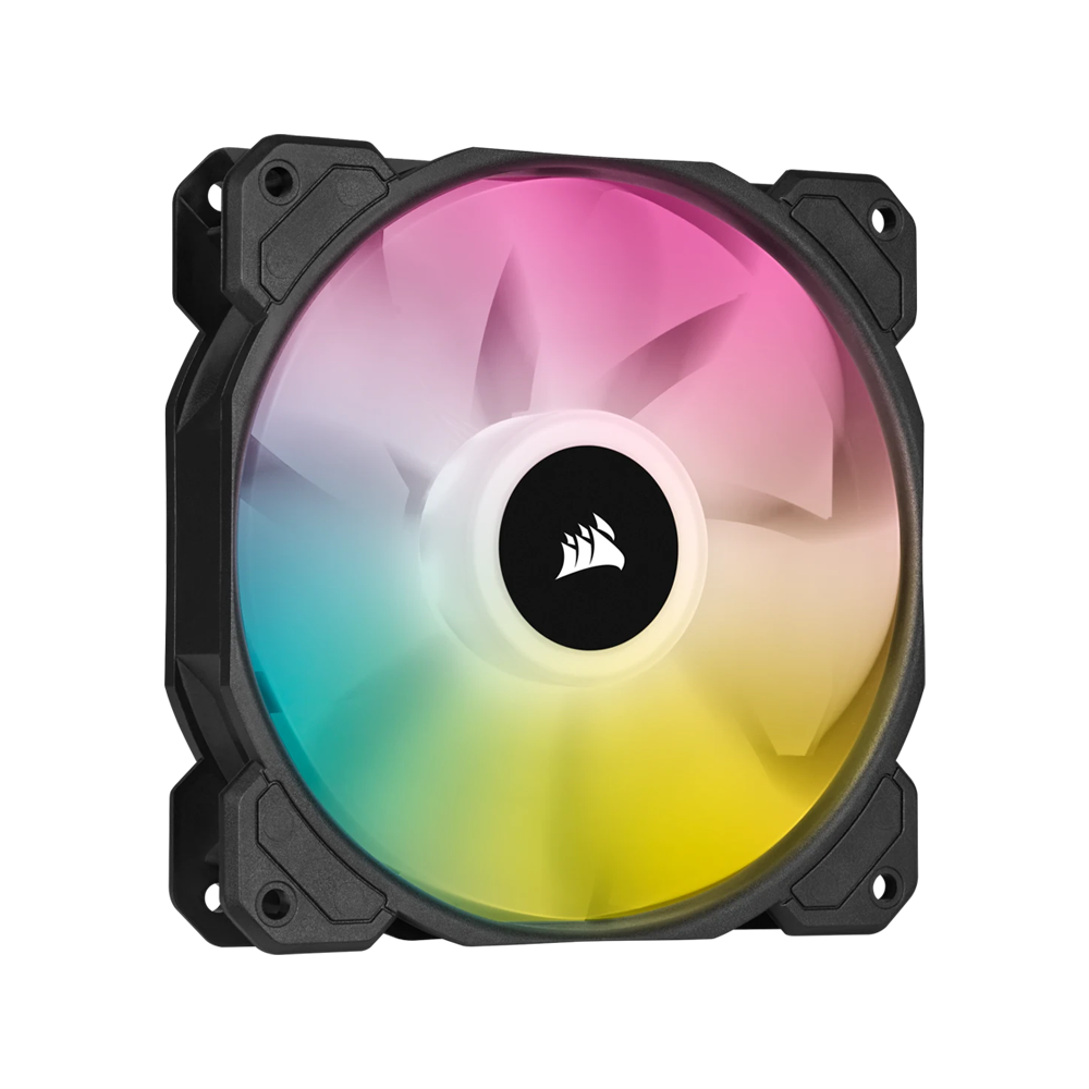 CORSAIR iCUE SP140 RGB ELITE Performance 140mm PWM Single Fan - Black