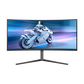 PHILIPS EVNIA 34 Inch  WQHD HDMI 2.0 x 2 QD OLED Curved Gaming Monitor - Black