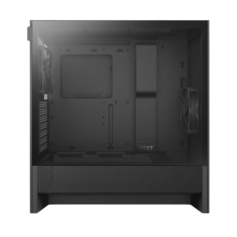 NZXT H5 Flow (2024) Compact Mid-Tower ATX Case - Black