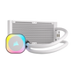 CORSAIR iCUE LINK H100i RGB AIO Liquid CPU Cooler - White