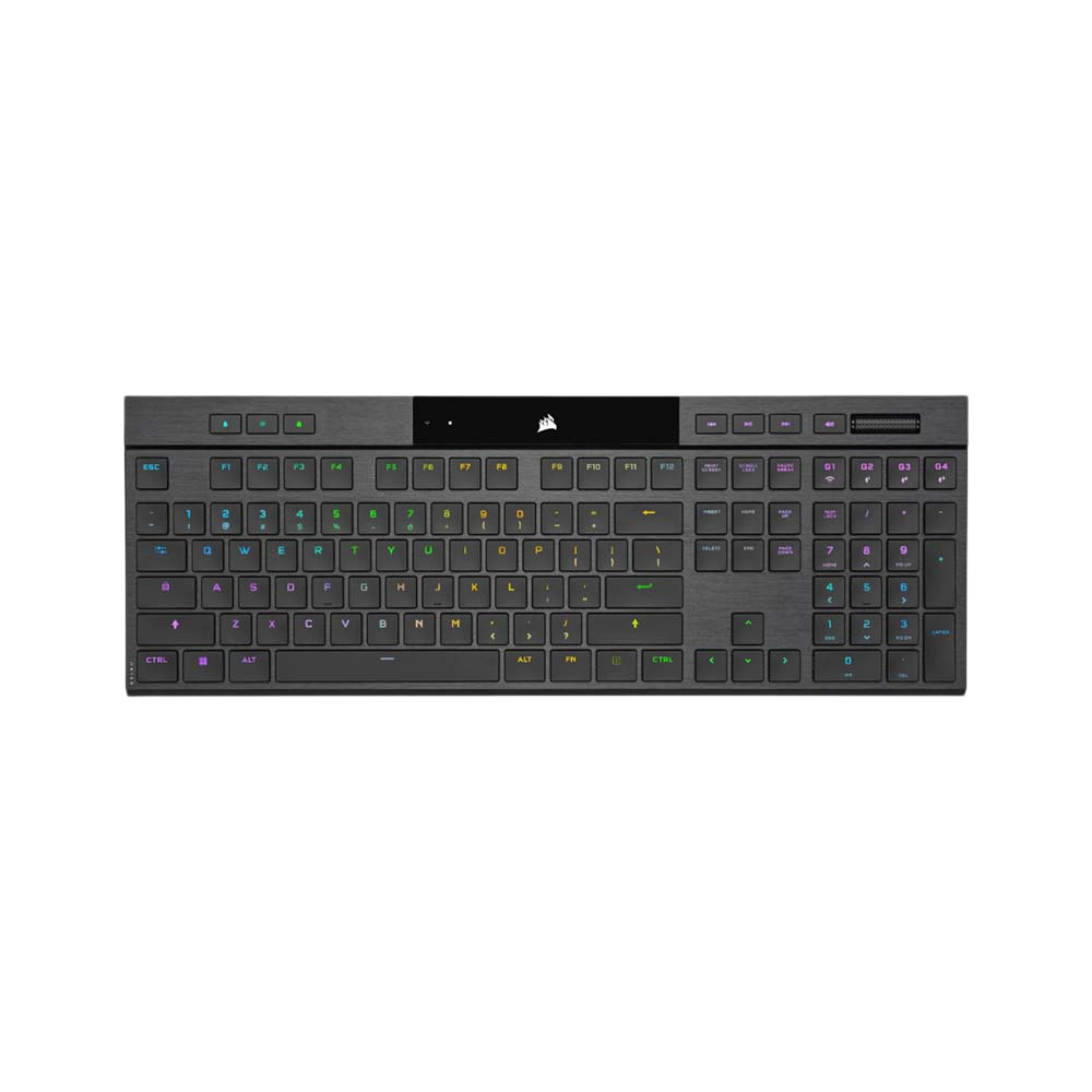 CORSAIR K100 AIR RGB Wireless Ultra-Thin Mechanical Gaming Keyboard - Black