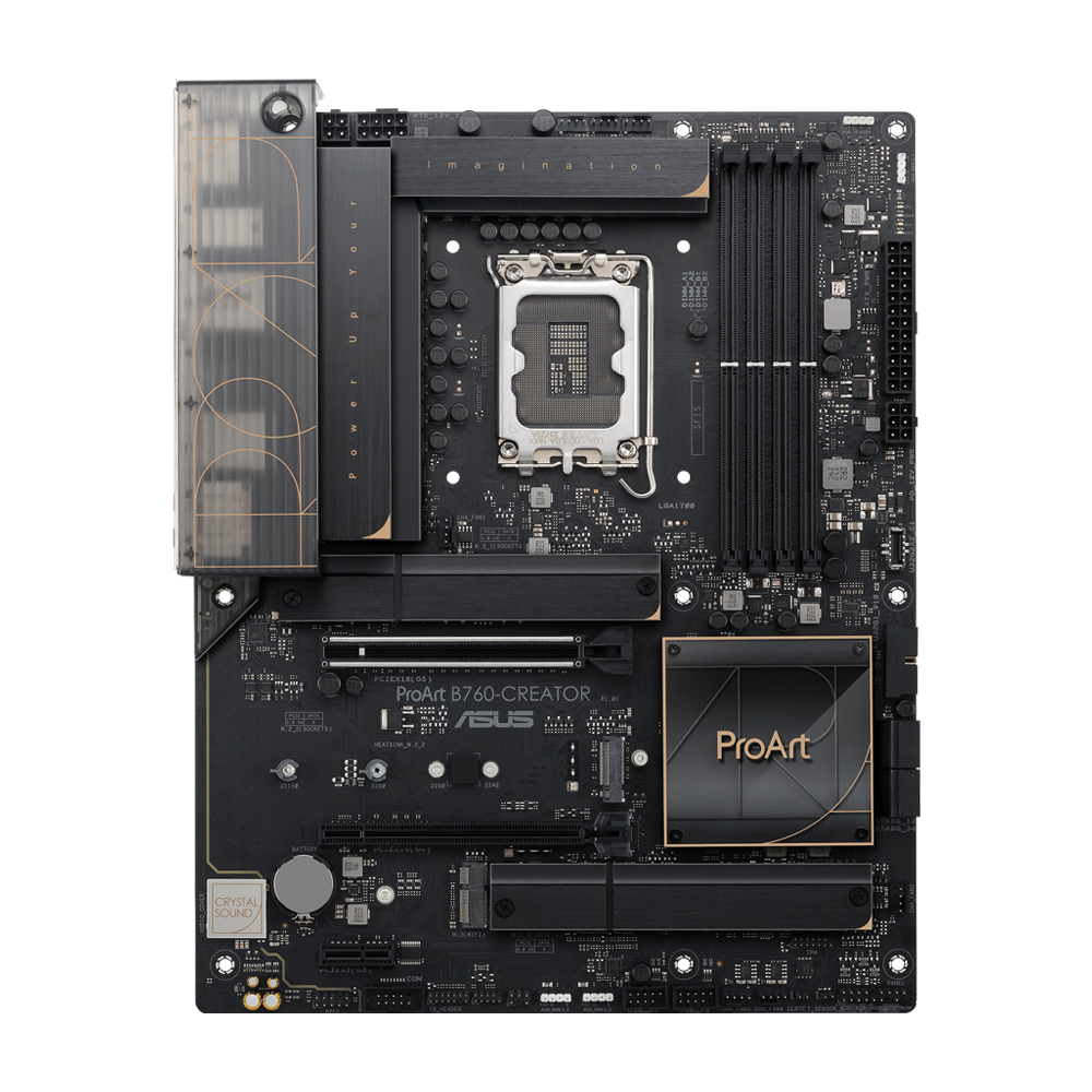ASUS PRO ART B760 CREATOR DDR5 ATX Motherboard - Black