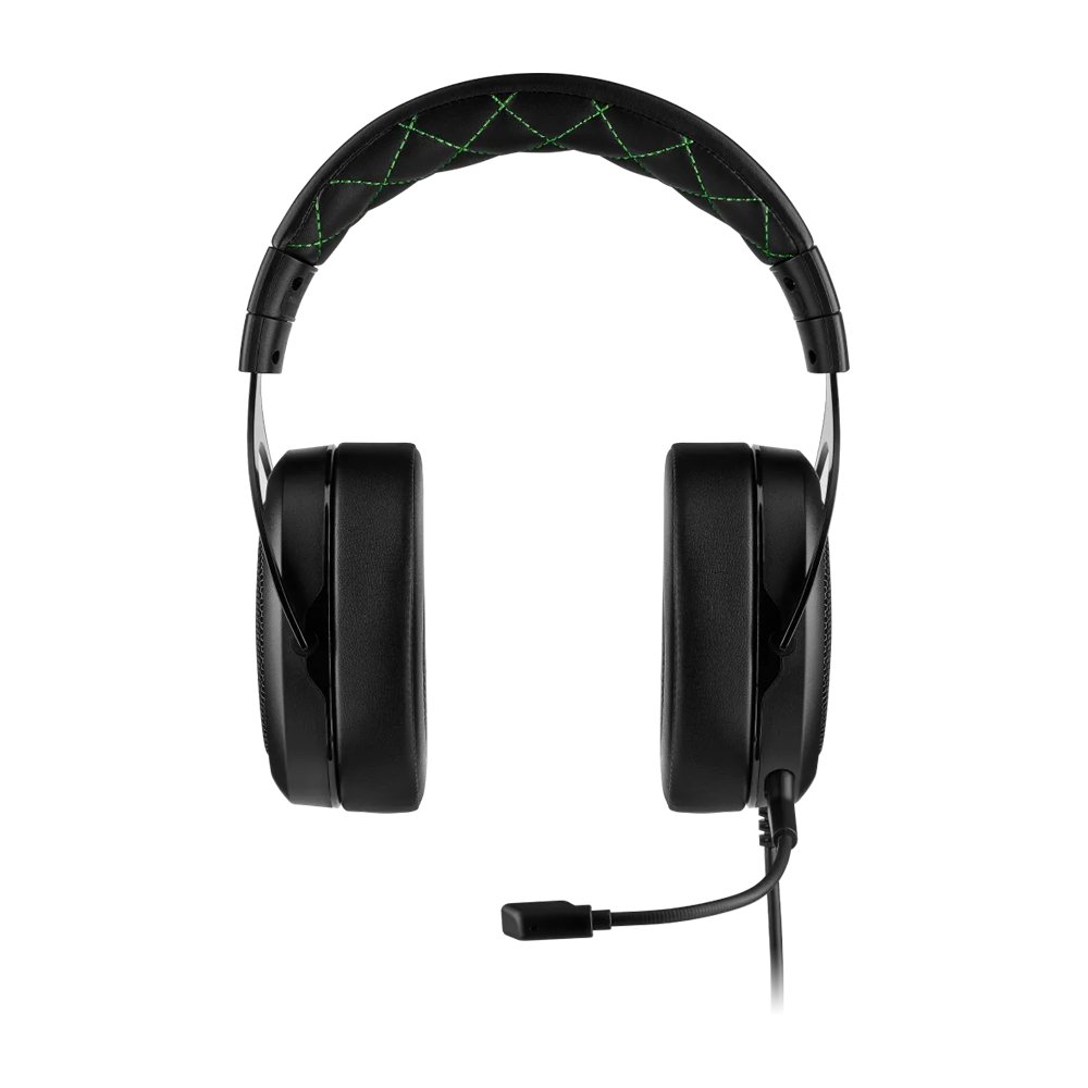 CORSAIR HS50 PRO STEREO Wired Gaming Headset - Green (EU)