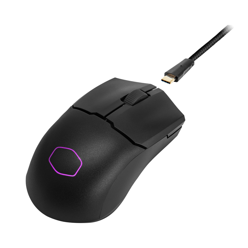 COOLER MASTER MM712 HYBRID RGB Wired Gaming Mouse - Black