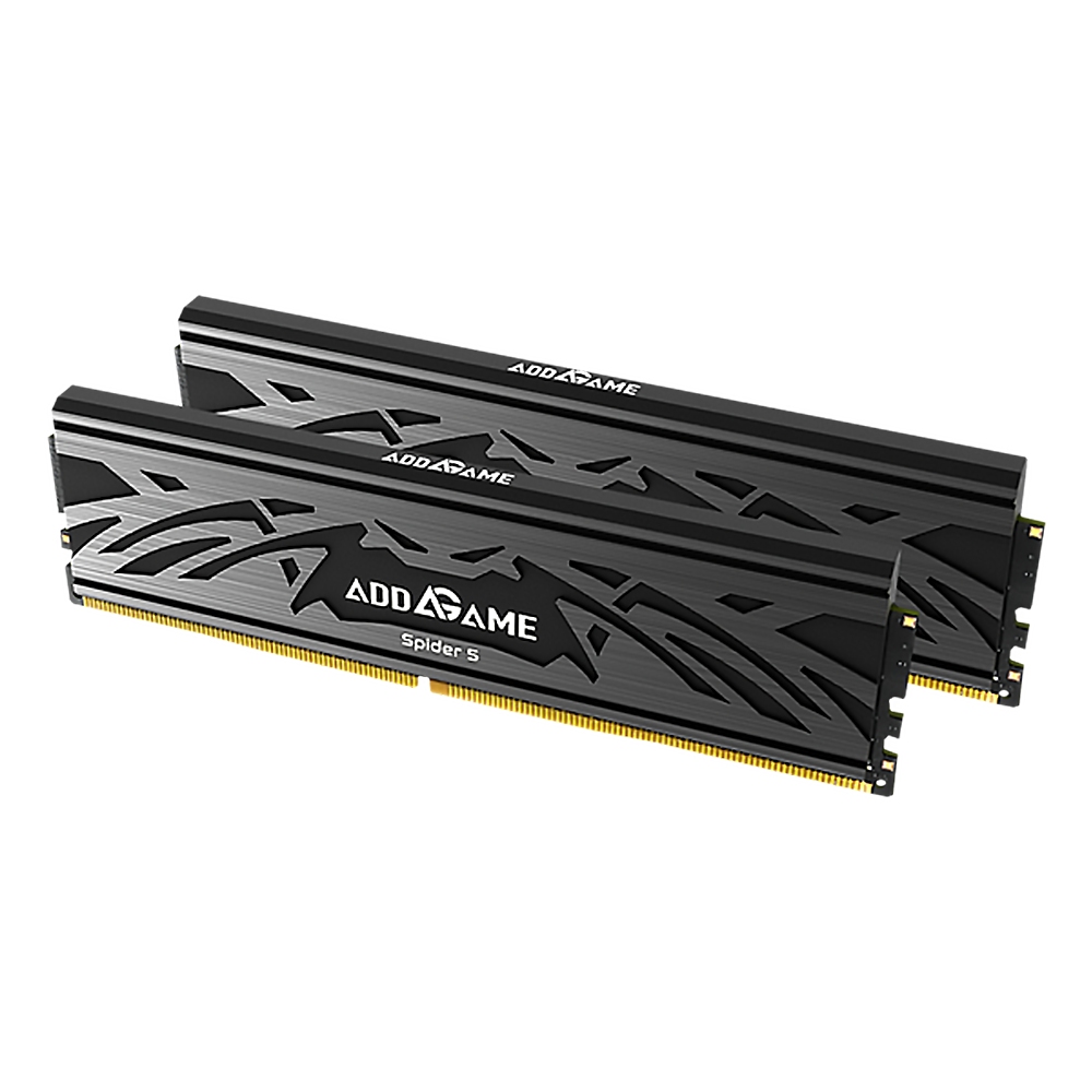 Addlink 16GBx2(32GB Kit) DDR5 4800MT/s CL40 Unbuffered DIMM 288Pin With Heatsink Black