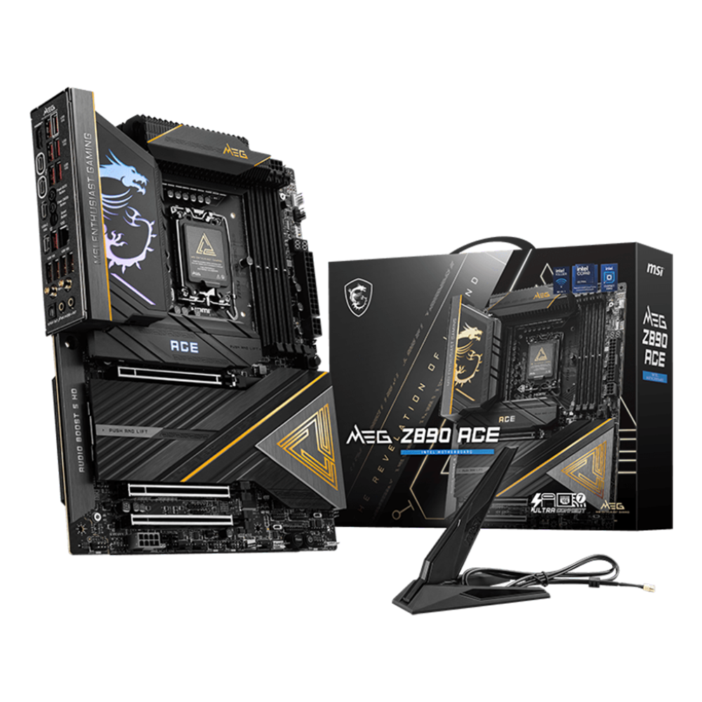 MSI MEG Z890 Ace DDR5 Wi-Fi Motherboard - Black