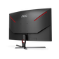 AOC C32G3E 32 Inch 165Hz FHD 1ms Curved Gaming Monitor - Black