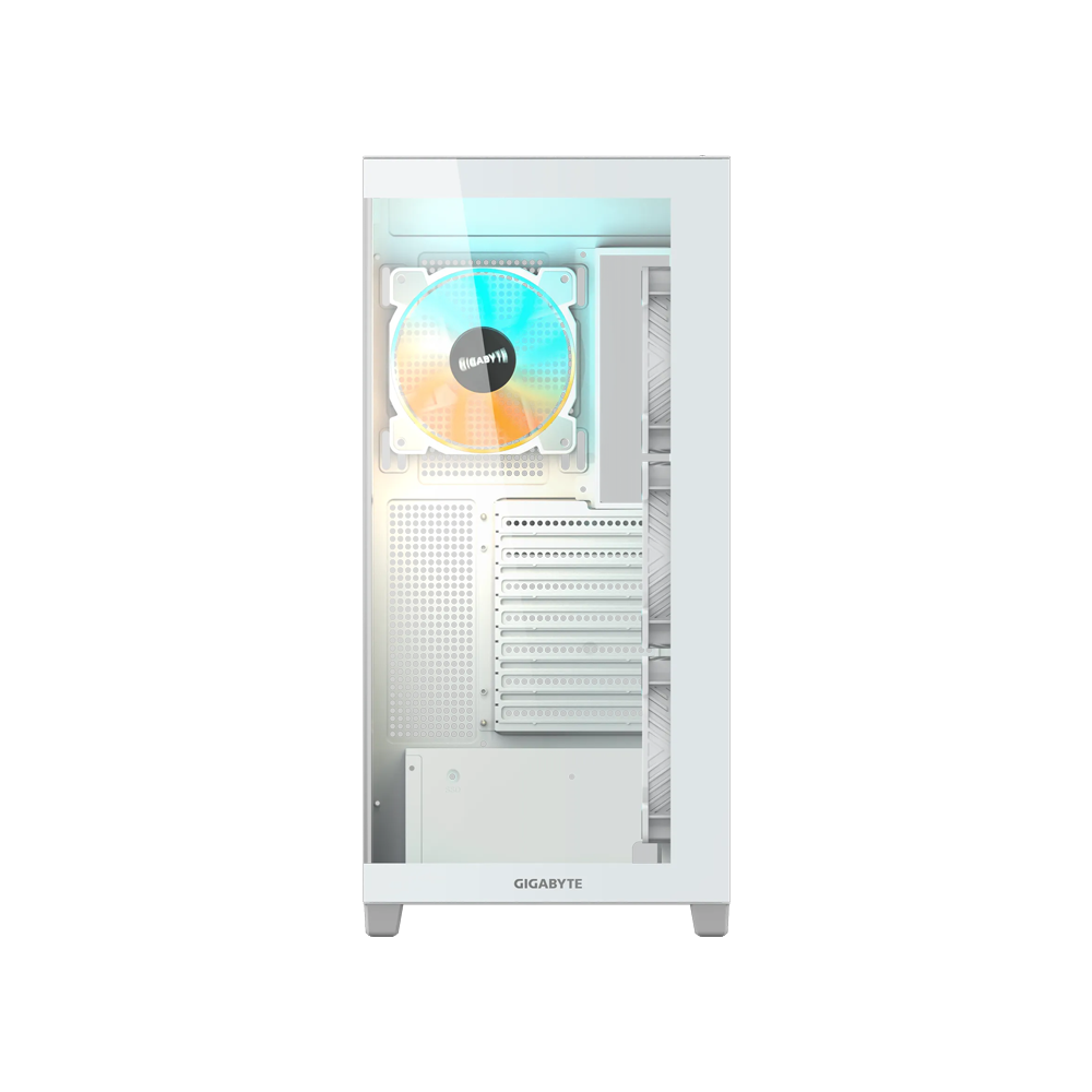 GIGABYTE C500 PANORAMIC STEALTH ICE Mid Tower Case - White