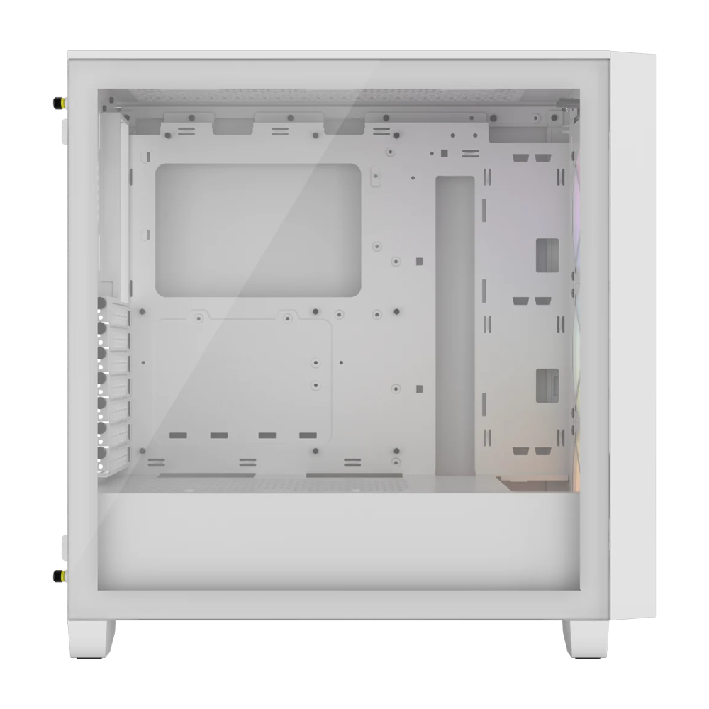 CORSAIR 3000D RGB Tempered Glass Mid Tower - White