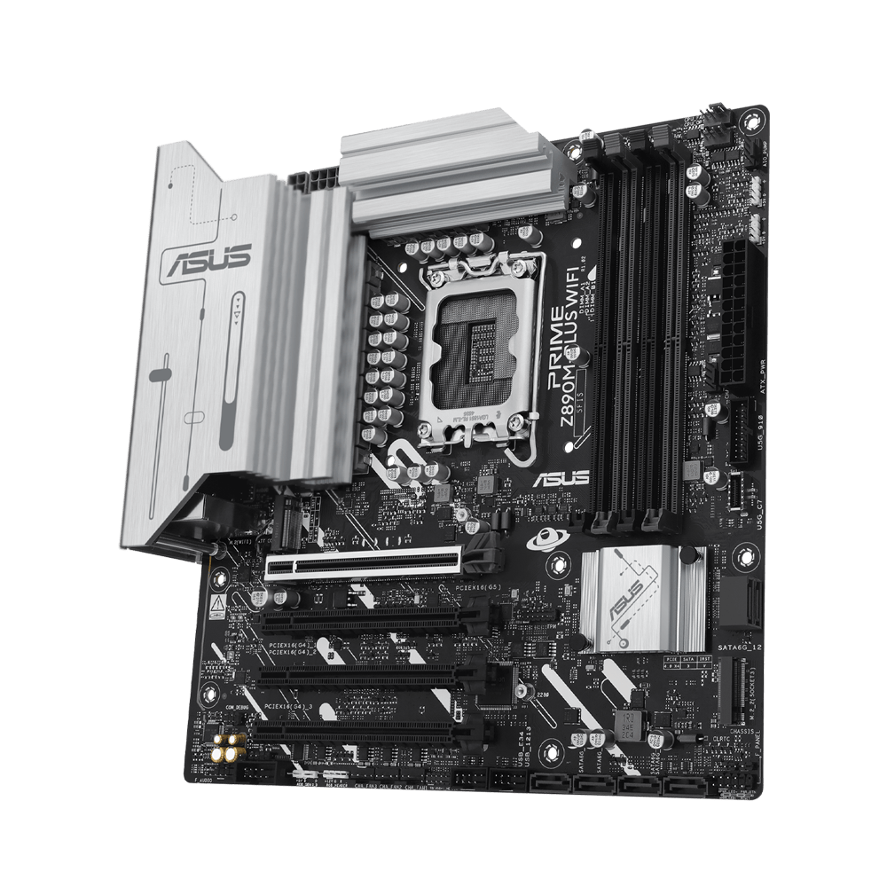 ASUS PRIME Z890M-PLUS WIFI DDR5 Motherboard - Black