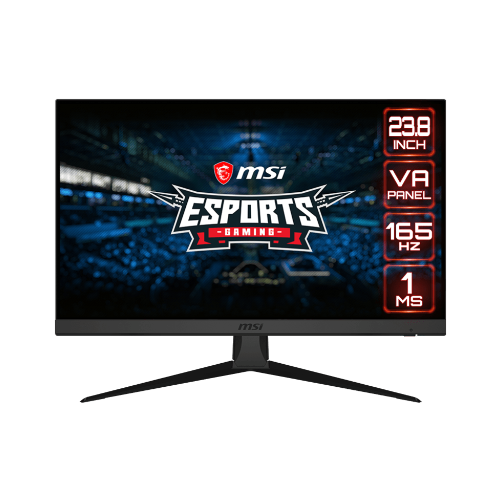 MSI Optix G243 23.8 Inch 165Hz FHD Esports Gaming Monitor - Black